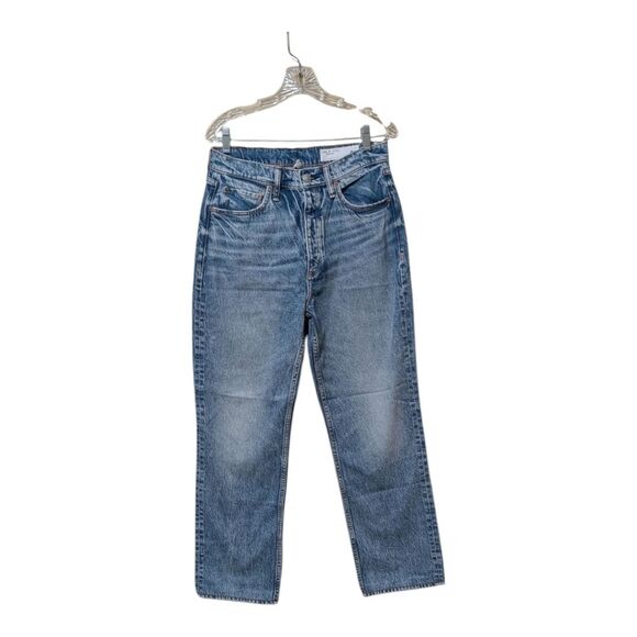 Rag & Bone Alex High Rise Straight Norwalk Button fly size 30 - Picture 8 of 8